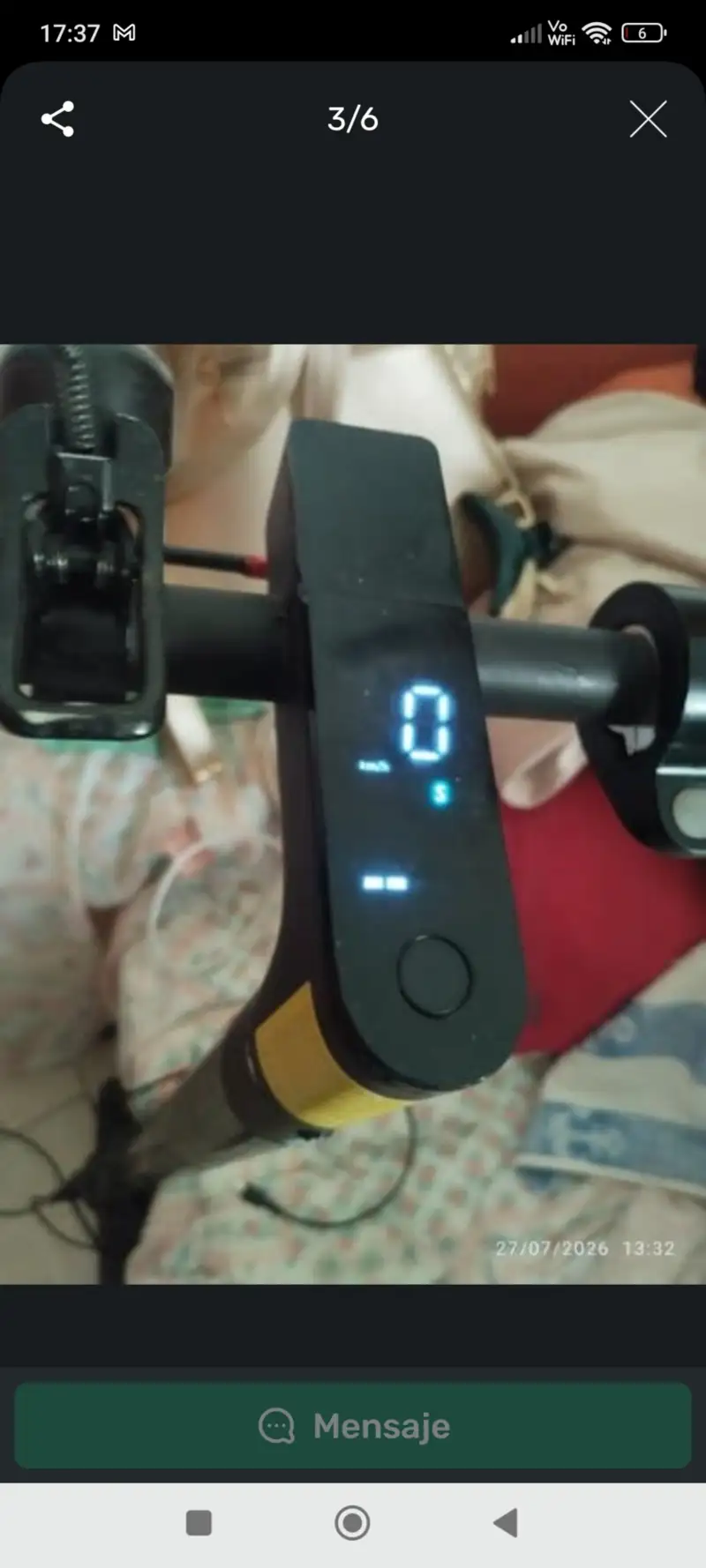 Patinete eléctrico Xiaomi de segunda mano